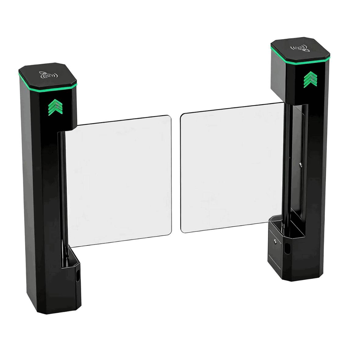 High Security Swing Barrier Turnstile Supermarket Retail Hub Pembatas Pelanggan