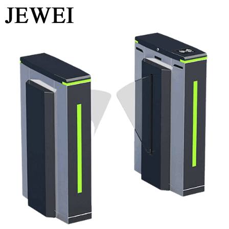 Swing Barrier Industrial Touchless Pintu Pembatas Kartu IC Keamanan Pabrik