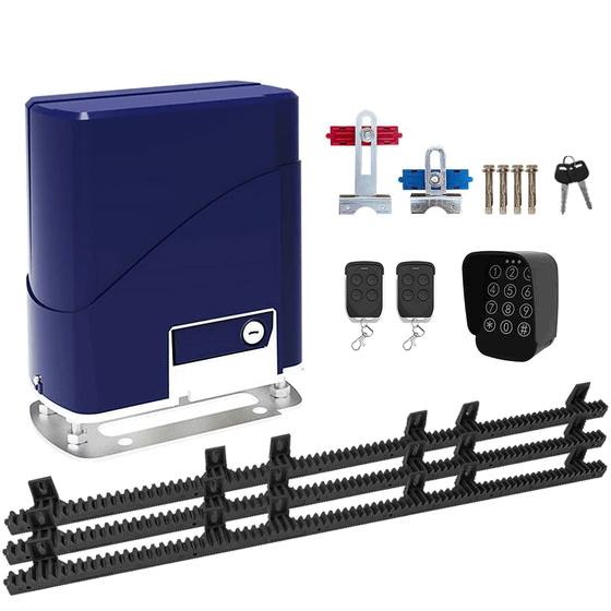 Mesin Pagar Otomatis Sliding 800kg Baroxon Paket Motor Pagar Geser Remote