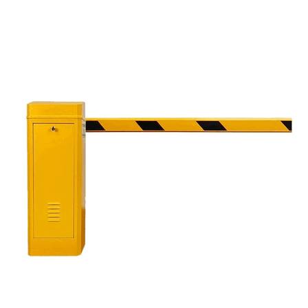 Palang Parkir Lengan Aluminium Lampu LED Portal Jalan Otomatis Remote Control