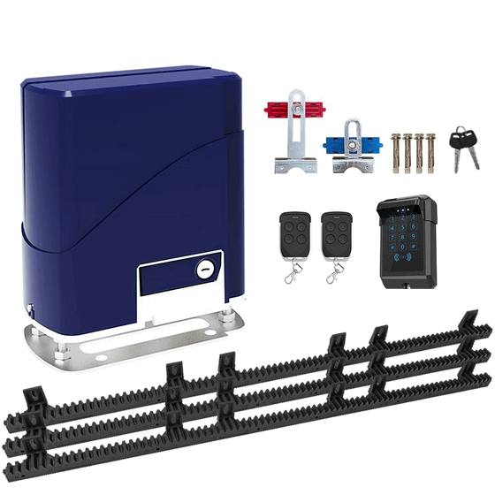 Mesin Pagar Otomatis Sliding 800kg Baroxon Paket Motor Pagar Geser Remote
