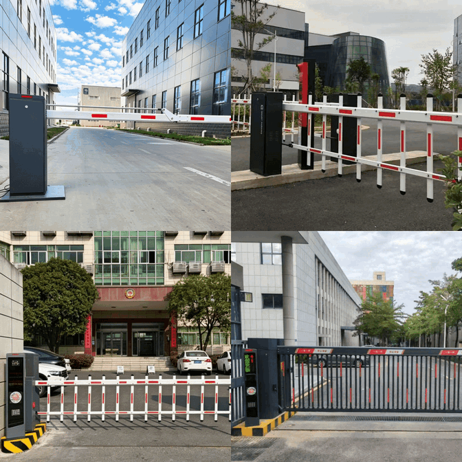 Boom Gate Kendaraan Low Voltage Strip Lampu LED High Visibility Portal Aman