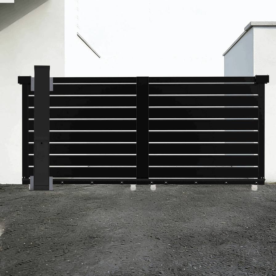 Paket Autogate Sliding Murah In-Post Gate Motor Pasang Sendiri DIY Rumah