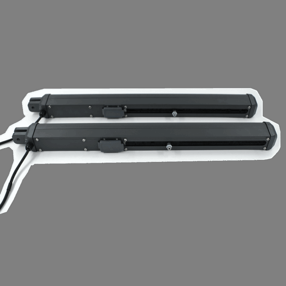 Jasa Pasang Pagar Otomatis Swing Board Gate Kustom Motor DC24V Remote