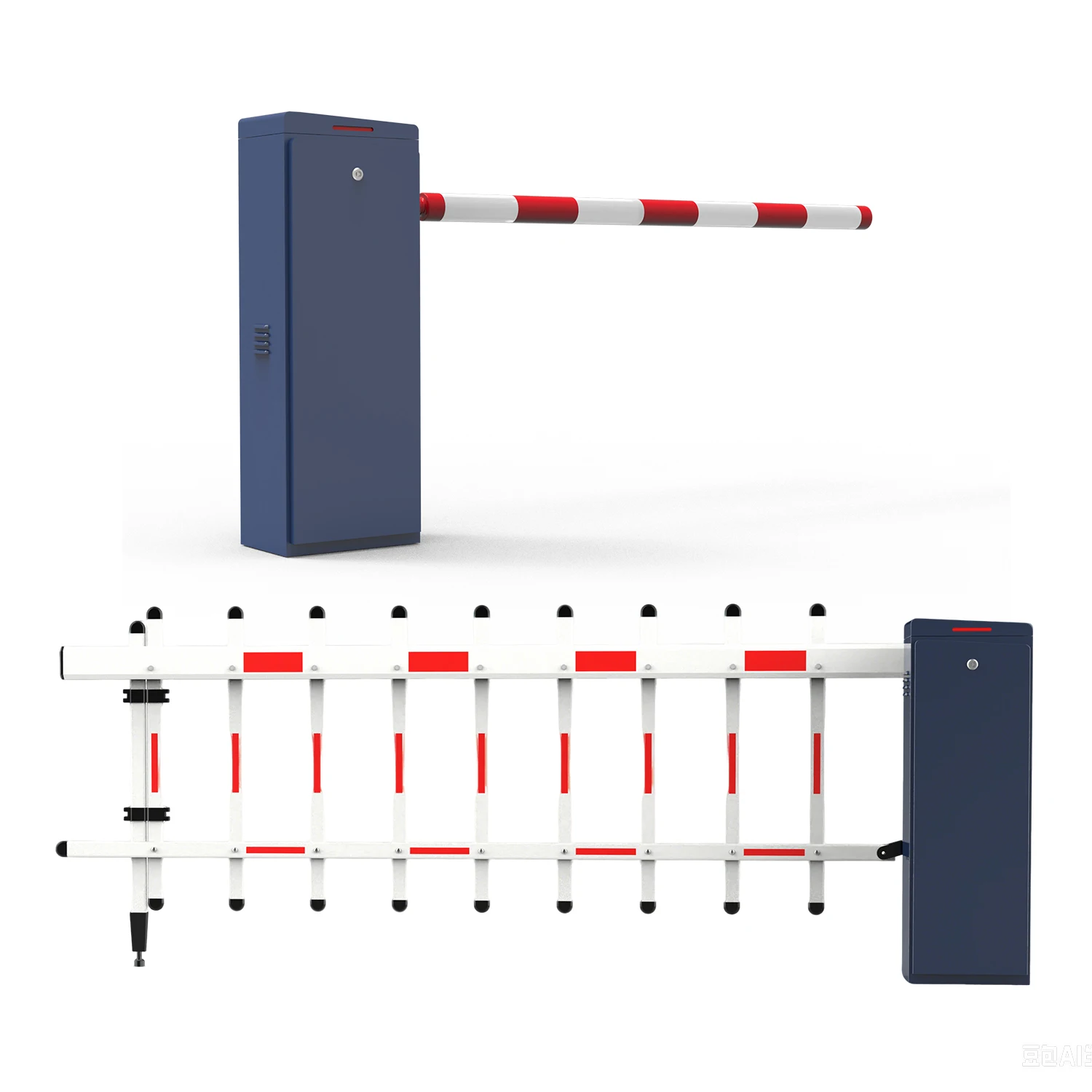 Boom Barrier 6m Pintar Dengan Remote Kontrol 30m