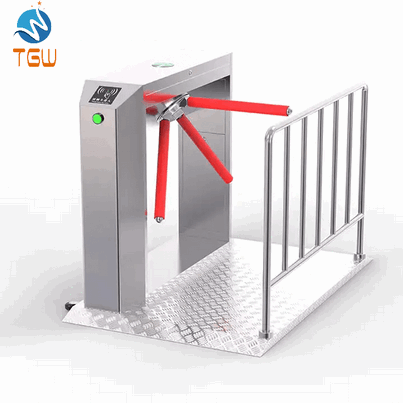 Turnstile Tripod Face Recognition Jakarta Mesin Pembatas Pedestrian Supermarket Terminal Bus