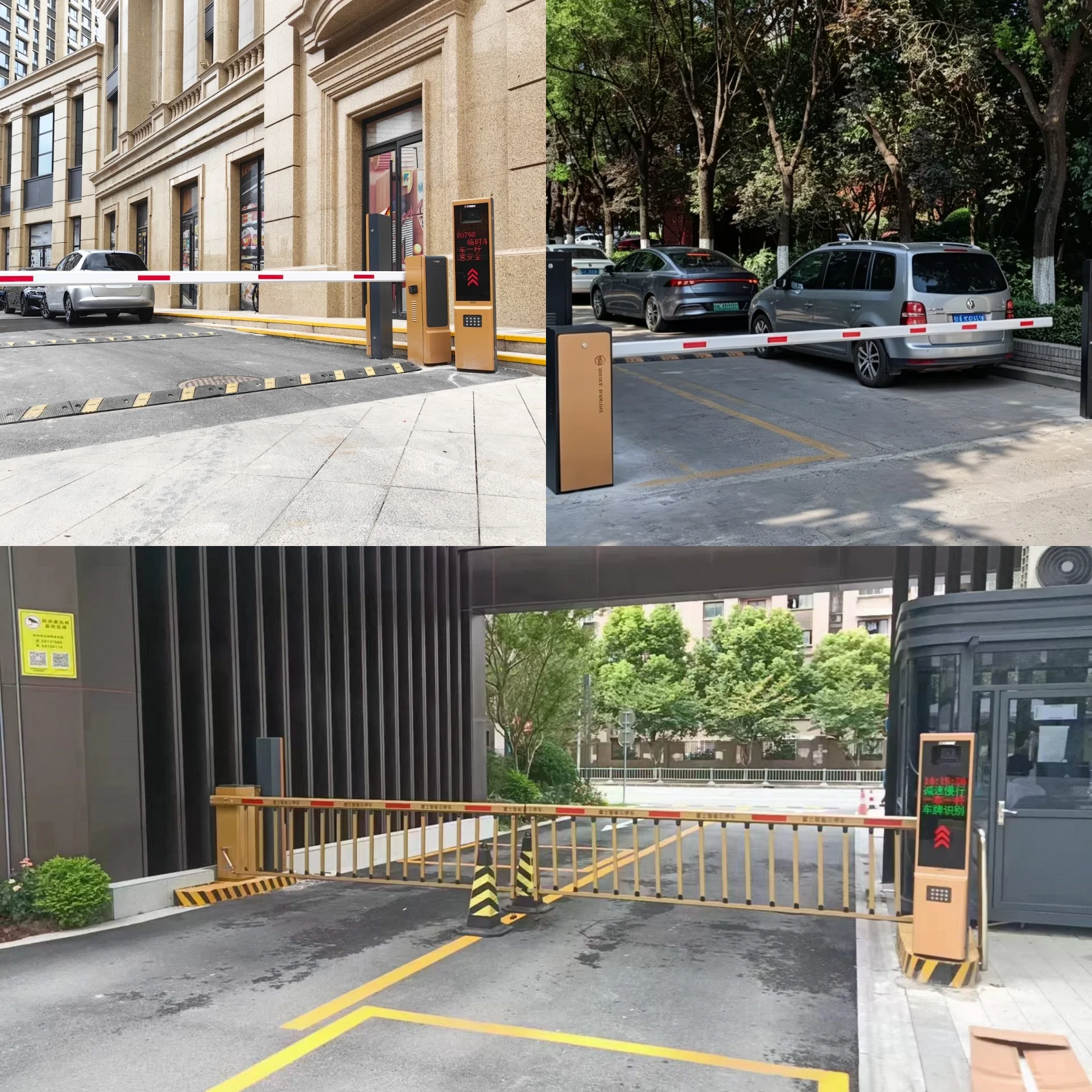 Barrier Gate Lengan Pengaman LED Entry Exit Optimal