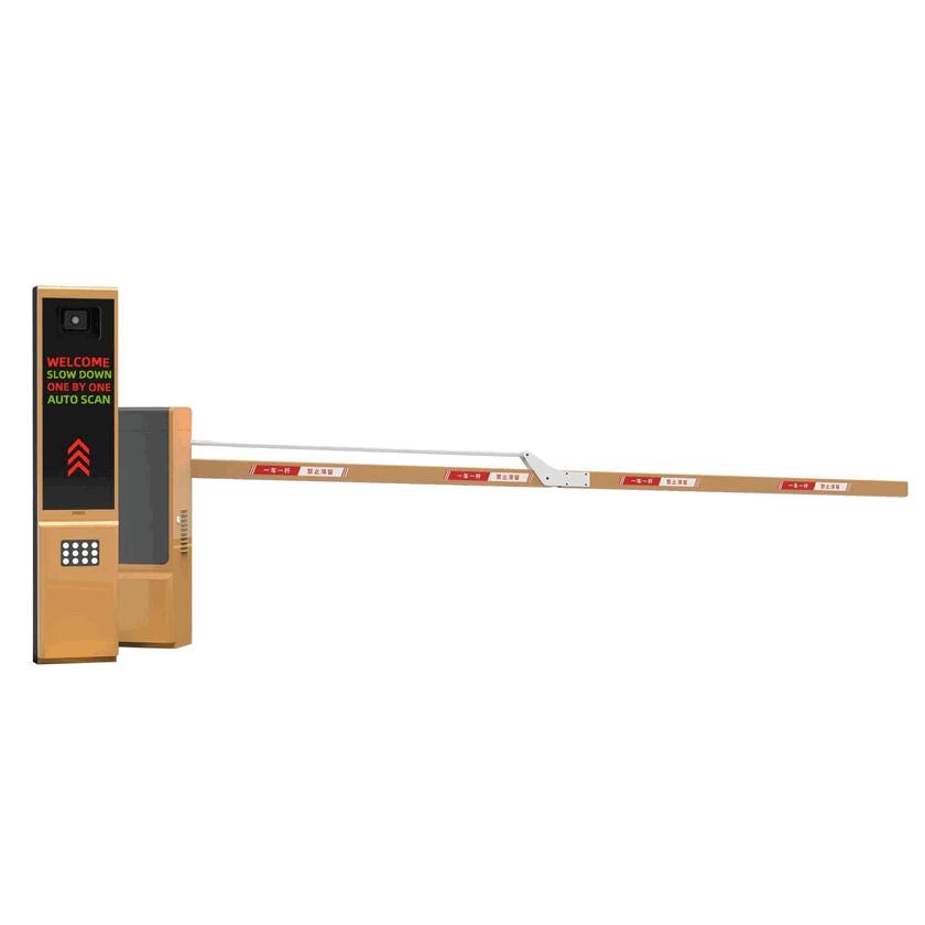 Paket Barrier RFID Parkir Hemat Biaya Lengan Aluminium LED Bercahaya