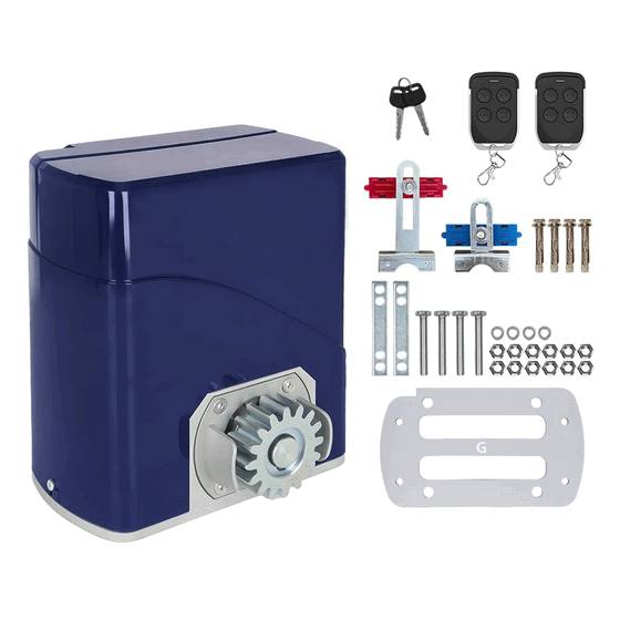 Motor Pagar Geser Elektrik Heavy Duty 800kg Paket Autogate Remote Control
