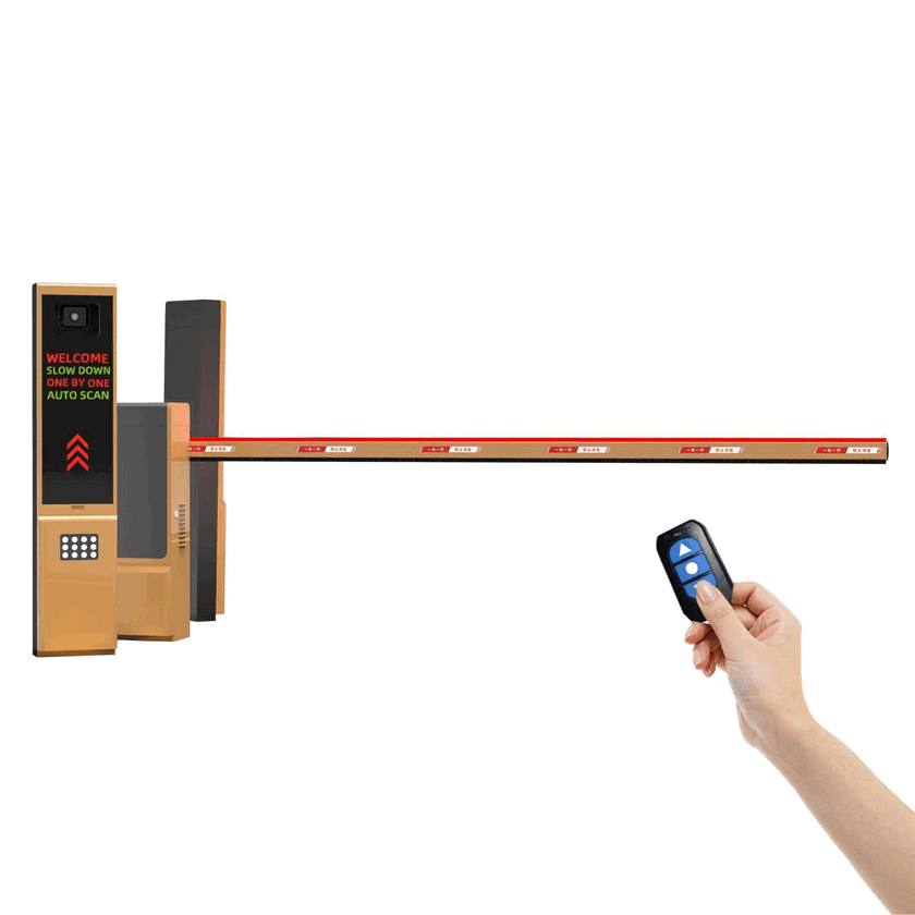 Intelligent Boom Barrier Gate 10 Meter Perlintasan Kereta Industri