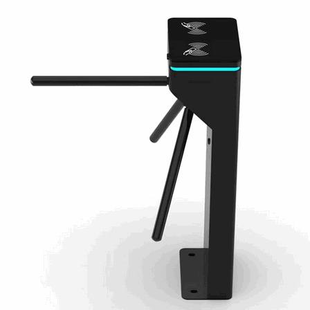 Turnstile Tripod Face Recognition Gym Fitness Center Akses Kontrol Wajah Member