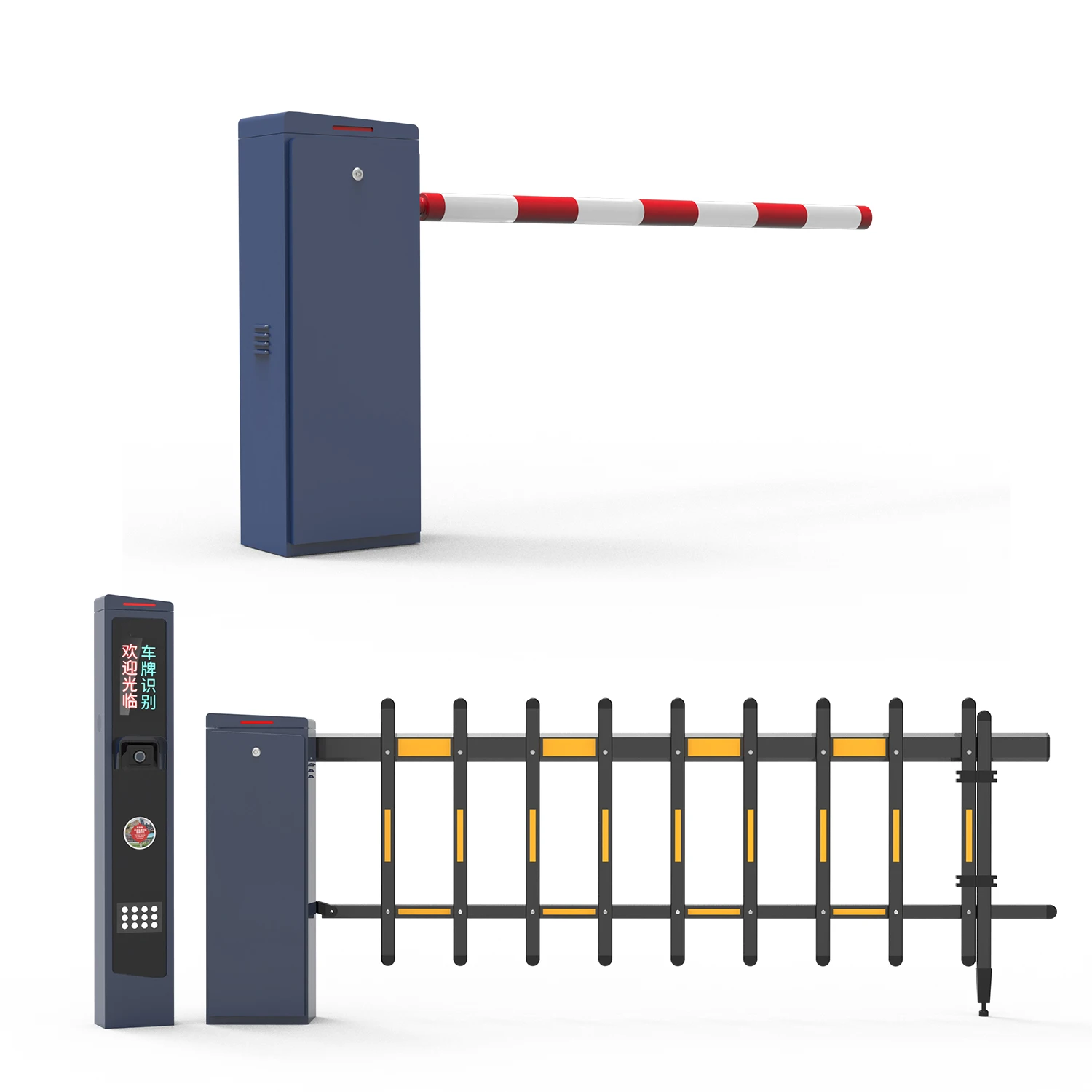 Barrier Gate Cepat IP65 Teknologi Anti-Tabrak