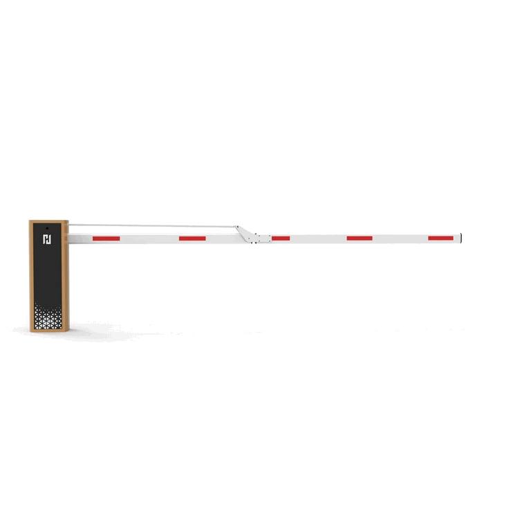 Boom Gate Cerdas Brushless Motor Sistem Anti Tabrak Bantalan Karet Proteksi