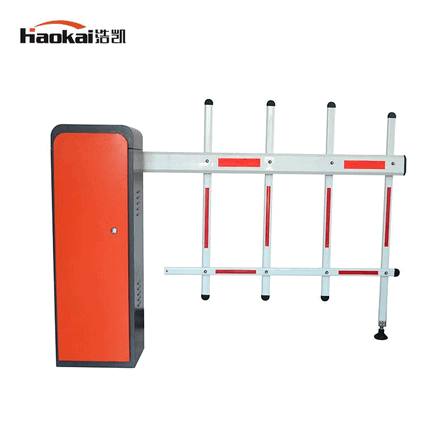 Boom Barrier Motor Tanpa Sikat Akses Kontrol Lengan 6 Meter Anti Penjepit