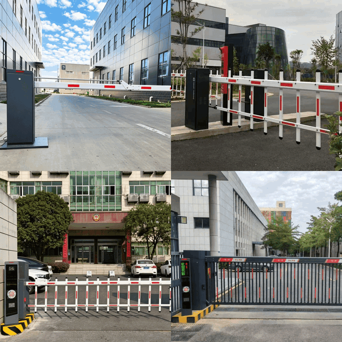 Barrier Gate Komersial Motor Brushless Untuk Sistem Parkir Mall