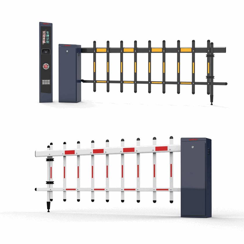 Boom Gate Kendaraan Low Voltage Strip Lampu LED High Visibility Portal Aman